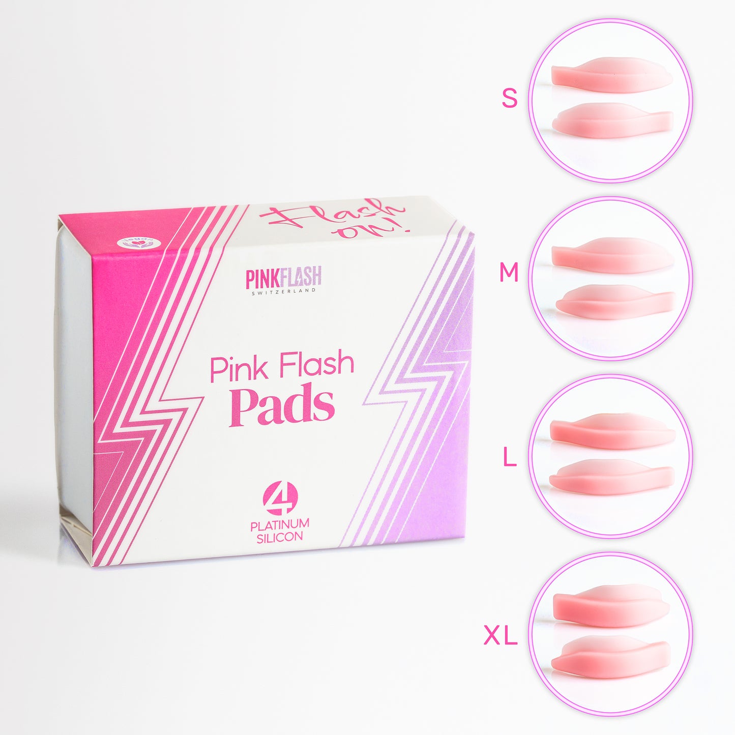 Pink Flash Pads - Szilikon Pad