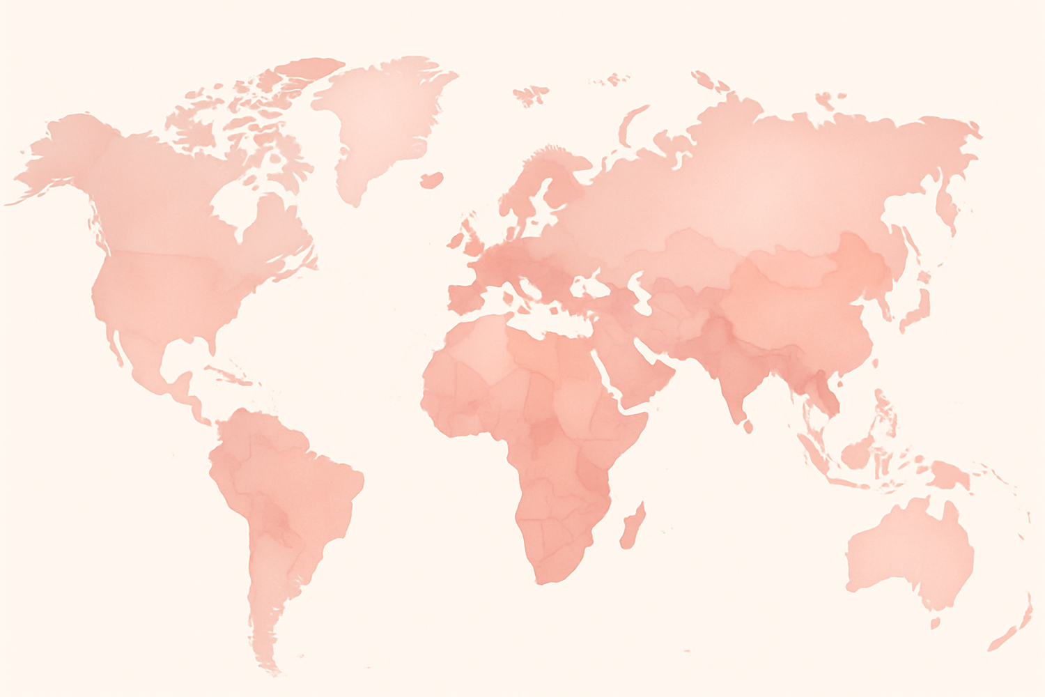A ChatGPT ezt mondta:
An image of a world map, without any text, symbolizing that the products are available in multiple countries — preferably in a style that matches pink tones.