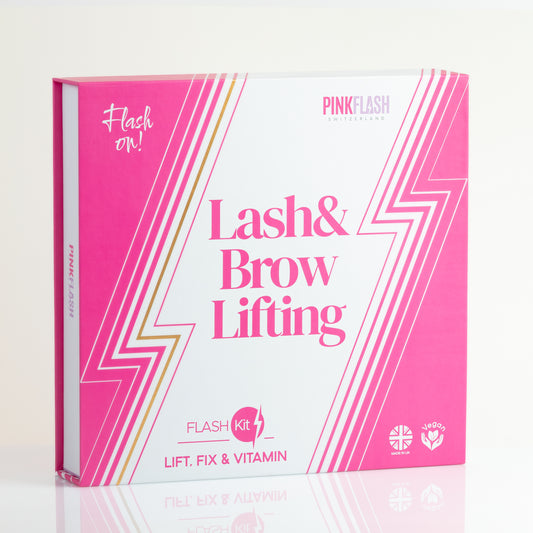 Pink Flash Switzerland Szempilla- és Szemöldöklifting Szett (Box Kit)
