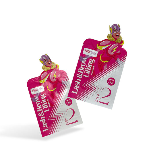 Flash Fix – Szempilla és Szemöldök Rögzítő & Színaktiváló Krém (2. lépés | 5x1,5 ml)